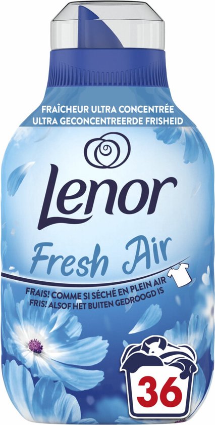 Lenor Fresh Air Blossom Fabric Softener 504 ml